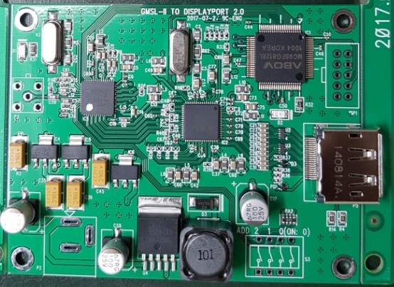 GMSL 2 TO DisplayPort 보드 개발