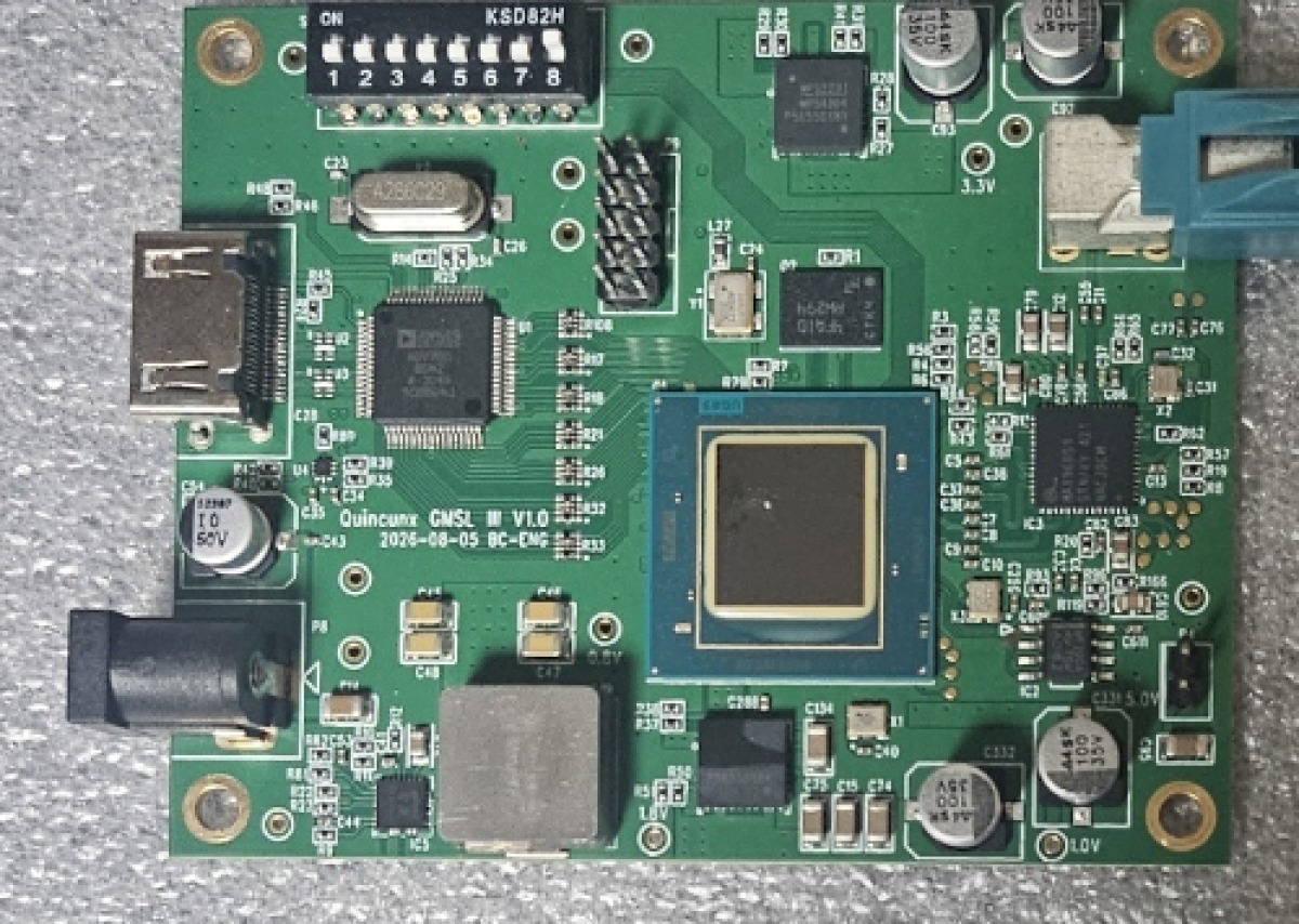 HDMI Quincunx GMSL III 변환 보드